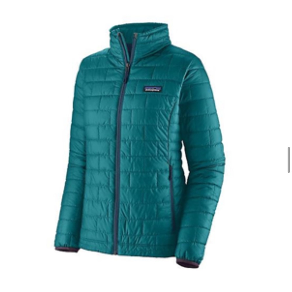 Women’s Patagonia Nano Puff Jacket Size M Belay Blue